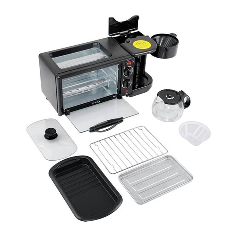 Horno Sokany 3 en 1: Cocina Más Fácil, Rápida y Deliciosa